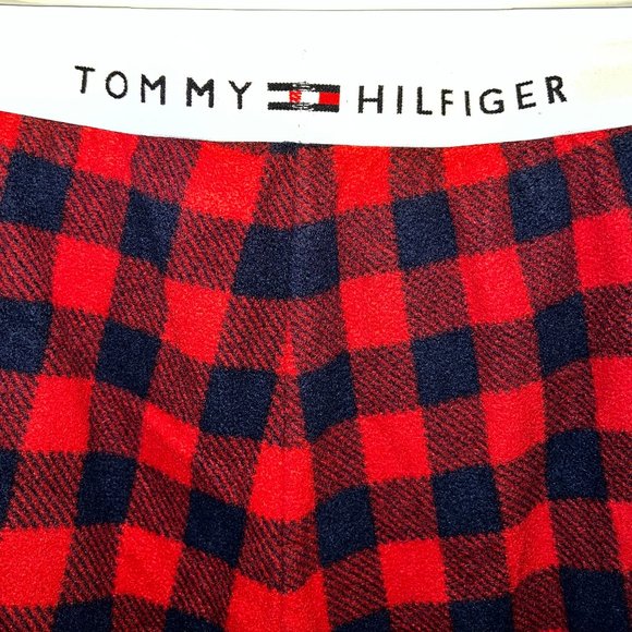 Tommy Hilfiger plaid pj bottoms - Picture 3 of 5